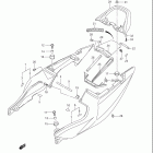 SV1000, S Seat tail cover (sv1000sk5)