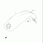 DR-Z250 Переднее крыло