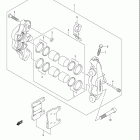 GSX-R600 Front caliper (gsx-r600k4 / k5)