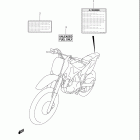 DR Z125,L Наклейки