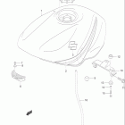 GS500F Топливный бак (модель K6)