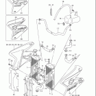 DR Z400E Радиатор