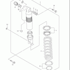 DR Z400E Задний амортизатор