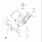 DR650SE Топливный бак (модель K2)