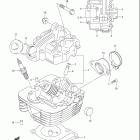 DR Z125,L Головка цилиндра