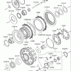 VZ1600 MARAUDER Сцепление