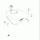 LS650  Boulevard S40 Топливный бак