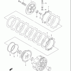 DR-Z250 Сцепление