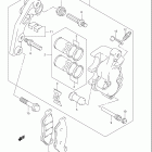 DR-Z400E Передний суппорт тормозной