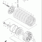 DR Z400SM Сцепление