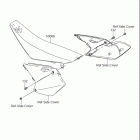 RM-Z250 2005 Сидение