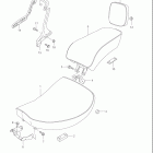 VS800GL INTRUDER Seat (model k1 / k2 / k3 / k4)