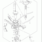 VS800GL INTRUDER Карбюратор (задний)
