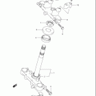 DR Z125,L Steering stem (e3