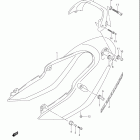 GSF1200,S,Z BANDIT Seat tail cover (gsf1200sk1)