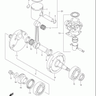 RM250 Crankshaft (model k1 / k2)
