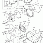 VZ1600 MARAUDER Left engine cover