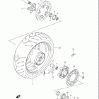 GSX-R750 Rear wheel (gsx-r750k4 / k5)