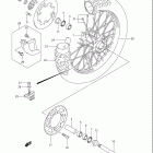 DR-Z400E Заднее колесо