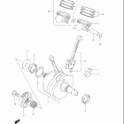 VS800GL INTRUDER Коленвал