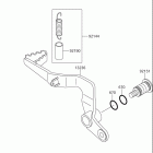 RM65 Педаль тормоза