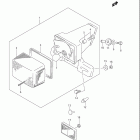 DR200SE Задний фонарь