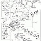VZ1600 MARAUDER Передняя коническая зубчатая передача