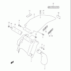DR-Z250 Заднее крыло