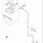 DR Z400E Главный тормозной цилиндр,передний
