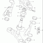 GS500F Steering stem (not for u.s. market)