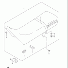 DR200SE Сиденье (model k1)