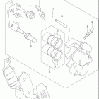 GS500F Front caliper (not for u.s. market)