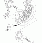 RM250 Rear wheel (model k5)