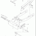 GS500F Rear swinging arm (model k4 / k5 / k6)