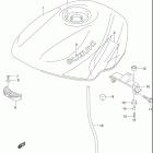 GS500F Fuel tank (not for u.s. market)