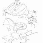 SV1000, S Топливный бак (модель K5)