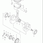 DR Z400E Коленвал