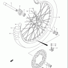 DR-Z400E Переднее колесо