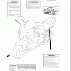 GSX-R600 Наклейки