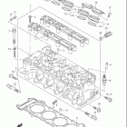 GSX-R750 Головка цилиндра