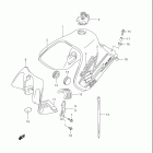 DR650SE Топливный бак (модель K3)