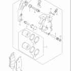 RM250 Front caliper (model k1 / k2 / k3 / k4)