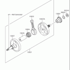 RM-Z250 2005 Коленвал