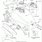 VZ1600 MARAUDER  Boulevard M95 E33 Топливный бак
