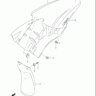 DR Z125,L Заднее крыло (модель K3)