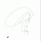 GSX-R600 Переднее крыло