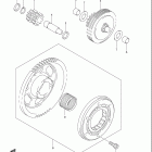 DR Z400E Муфта стартера