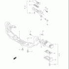 VS800GL INTRUDER Подножки