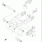 SV1000, S Rear swinging arm (model k3 / k4)