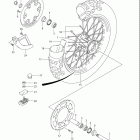 RM250 Rear wheel (model k3)